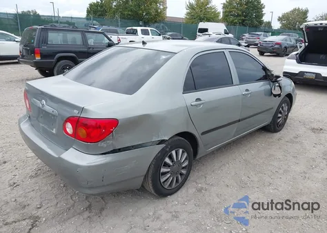2004 Toyota Corolla Ce из США, поврежденный, VIN 1NXBR32E44Z319940